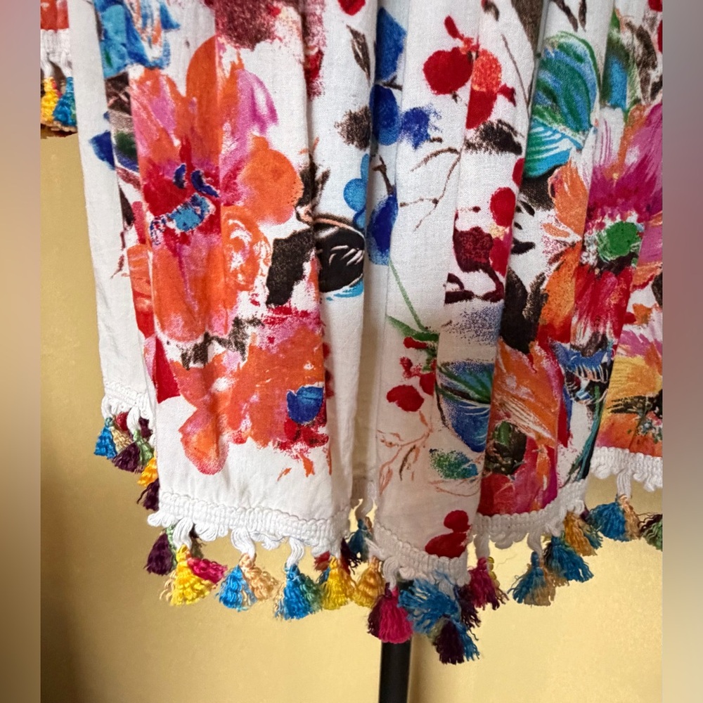 JODIFL Off-Shoulder Floral Blouse - Multicolor - Picture 7 of 10